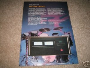 McIntosh MC 2002 Power Amp Ad from 1985, nice!