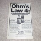 Ohm F Speaker AD, 6"x9", Amazing Speaker!