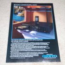 Onkyo DX-320 CD Player Ad, 1986, Article, Rare Ad!