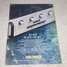 Audio Research LS3 Preamp Ad, 1992, Article,Tube Preamp