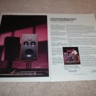 Polk Monitor Series Ad from 1990,10b pictured