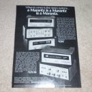 Marantz Ad,120 Tuner,250 Amp,3300 Pre,1030,110, 1972