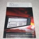 MCS 3285 Receiver AD, 1982,Specs,Article, Rare AD!