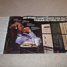 Pioneer 4 page Ad,CT-9r,A-9 Amp Tape Deck, specs,1981
