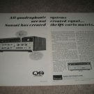 Sansui QUAD Receiver Ad from 1973,QRX 4500,2 pgs