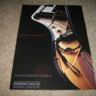 Transparent Cable Ad from 1994,Beautiful Ad!