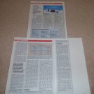 Akai GX-R99 Cassette Review, 1984, 3 pgs, Full Test