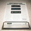 Toshiba Vintage Ad 1980 receiver SA-850