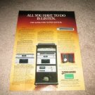 Sansui Vintage Ad 1980 Super System 900
