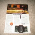 Altec Lansing Vintage Ad from 1980 Tangerine Tech