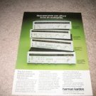 Haman Kardon Vintage Ad 1980 receiver hk680, hk570i