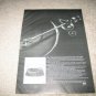 Dual Vintage Ad 1980 turntable 731Q