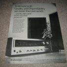Kenwood KR-6400 Receiver Ad from 1968