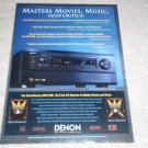 Denon AVR-5700 Receiver Ad, 1999, Article,Features