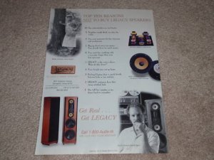 Legacy Convergance, Crossover, Article, Speaker AD,1995