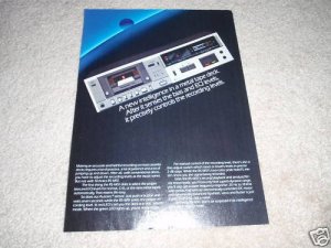 Technics RS-m51 Cassette Deck Ad from 1980