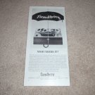 Tandberg Open Reel Ad, 1966, Article, 6"x 11"
