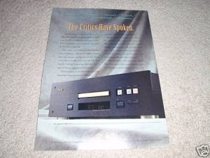 Teac VRDS-10 CD Player Ad from 1993,Rare!