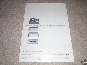 Harman Kardon SLT-12 Turntable,15 Amp,7t Ad from 1968
