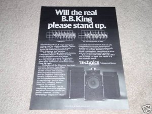 Technics SB-7000a,6000a,5000a Speaker Ad,RARE! 1977