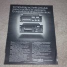 Technics Ultimate Cassette Ad, 1982, RS-9900us,Specs