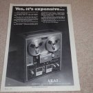 Akai GX-370d Open Reel Ad, 1973, Article, Rare Ad!
