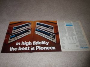 Pioneer SX-828,727626,525 Ad,4 pgs,specs,article