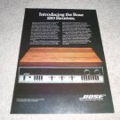 Bose 550 Receiver Ad from 1979, Rare Bose Ad! Color