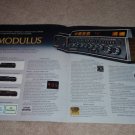 Heathkit MODULUS Ultra Receiver Brochure,4 pgs,specs