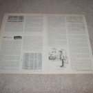Marantz Model 18 Receiver Review, 2 pgs, Specs, Info