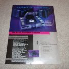 Krell KPS 25s CD Player,FPB Mono 600 Amplifier Ad 1998