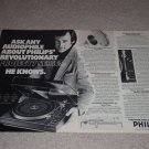 Philips Project 7 Series 877 Turntable Ad, 1978,article