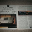Sony ES CDP-R1 Reference CD PLayer Ad from 1989,X7ESD