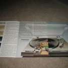 Pioneer PL-400 Turntable Ad from 1980,4 pages!
