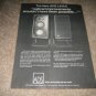 ADS L810-II Speakers Ad from 1979