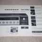 Kenwood TK-140x Receiver Ad, 2 pgs, 1969, Features