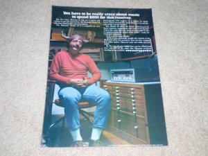 Marantz Model 19 Receiver Ad, 1970, Article, Rare Ad!