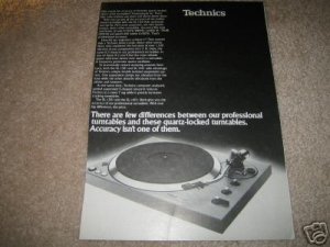 Technics Turntable AD from 1978 SL-1304, 1401