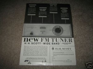Scott 314 Tube Tuner Ad from 1960,nice!