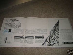 Scott 388,342,315 Receiver Ad from 1966,4 pages,RARE!