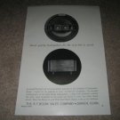 BOZAK Speaker Ad from 1958, very rare! R.T. Bozak