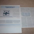 Tandberg TD 20A Open Reel Review, 1979, 3 pgs,Full Test
