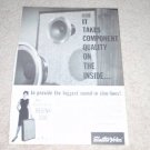 Electro-Voice Regina 200 Speaker Ad,1962, Article,specs