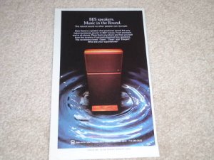 BES Speaker AD, 1986, 6"x9"