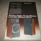 Technics SB-L300 Speakers Ad from 1979,RARE,Color