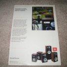 JBL Vintage Ad 1982,color,entire lineup!