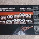 Teac Open Reel Deck Ad,2 pgs,Entire line 1977,color