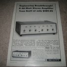 Scott 233 Integrated Amp Ad from 1964