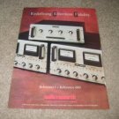 Audio Research Reference 1, 600 Amplifier Ad,TUBES!