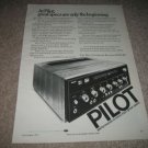 Pilot 254 Receiver Ad from 1973,specs,article